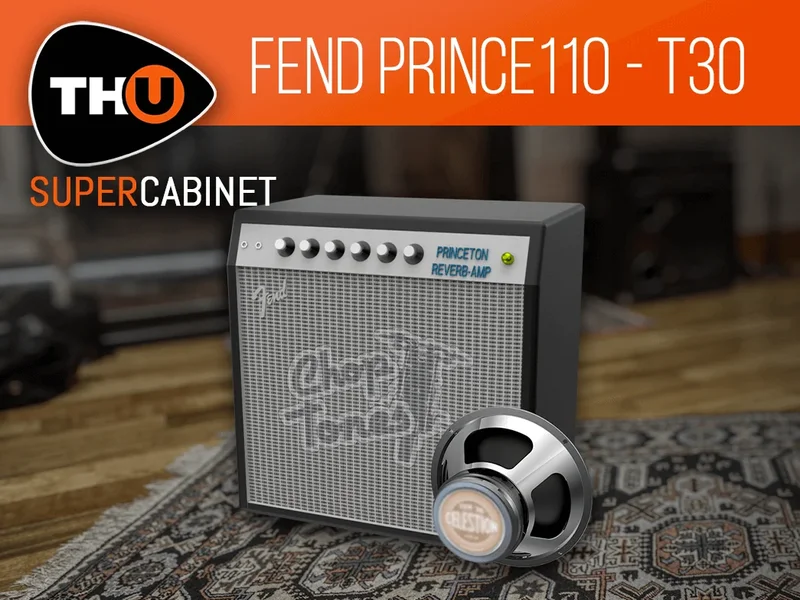 Overloud SuperCabinet Library: Fend Prince110 T30 interface