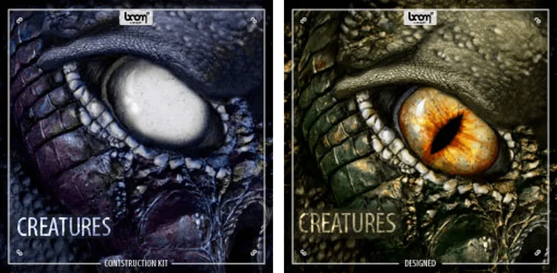 BOOM Library Creatures - Bundle interface