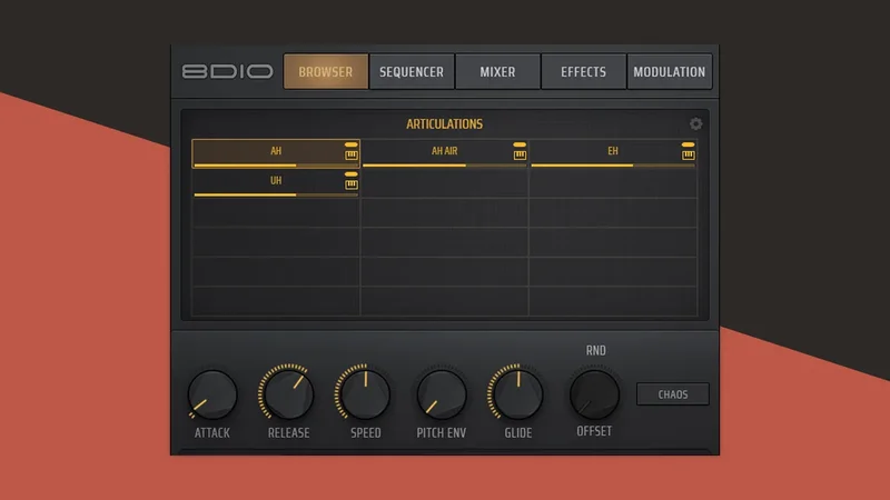 8Dio Studio Sopranos interface