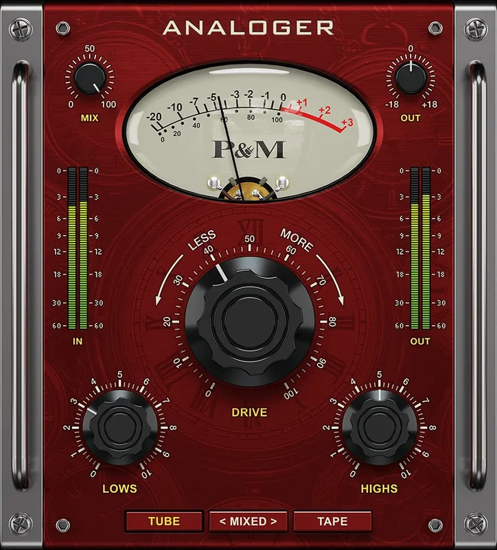 Plug and Mix Analoger interface