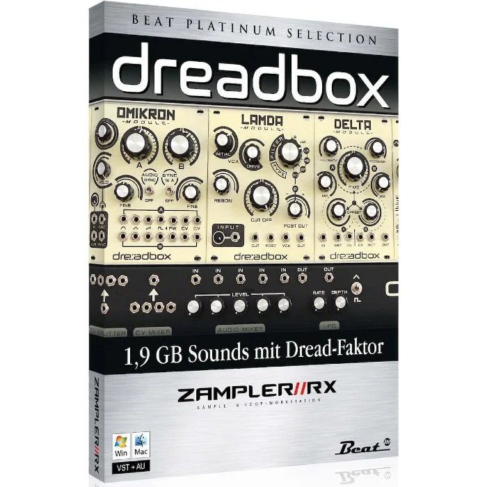 Beat Zampler Expansion: Dreadbox Factor interface