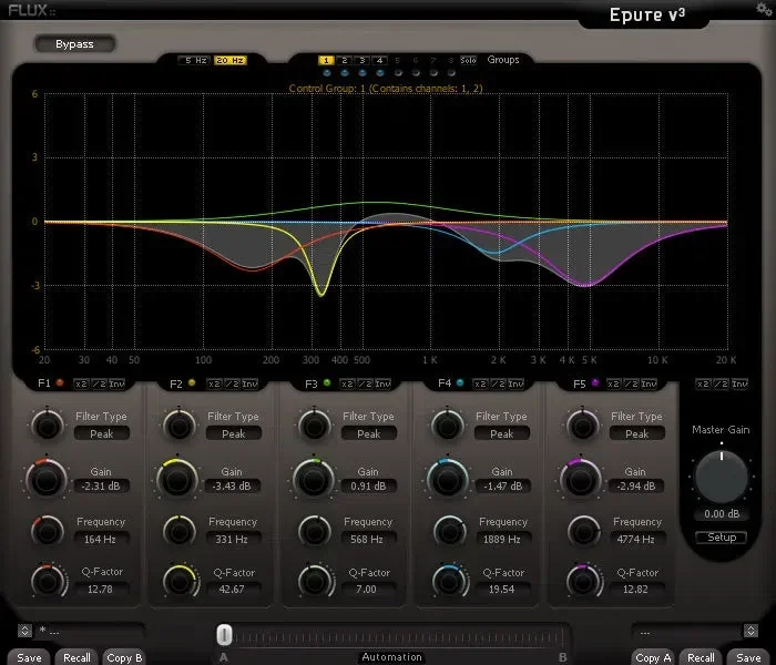 Flux Epure v3 interface