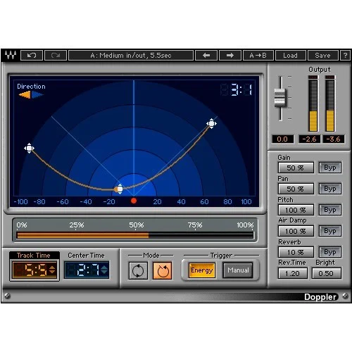 Waves xxxDoppler interface
