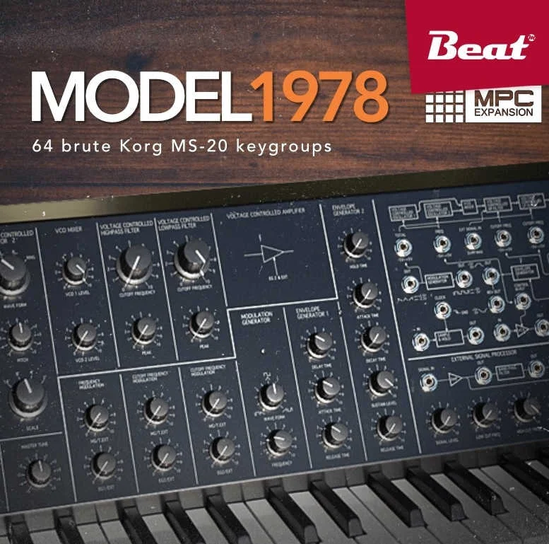 Beat MPC Expansion: Model 1978 interface