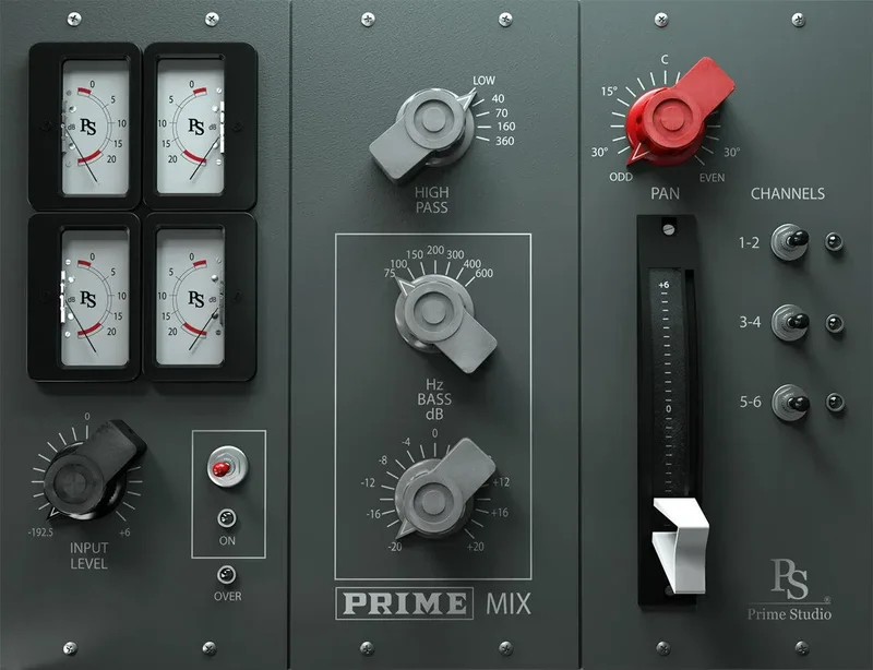Prime Studio Prime Mix interface