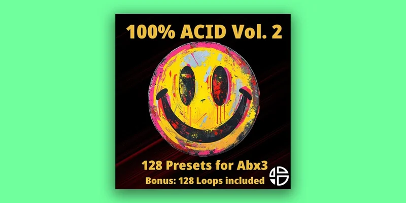 Audio Blast 100% Acid Vol.2 interface