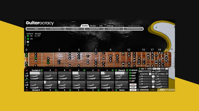 Guitarocracy interface