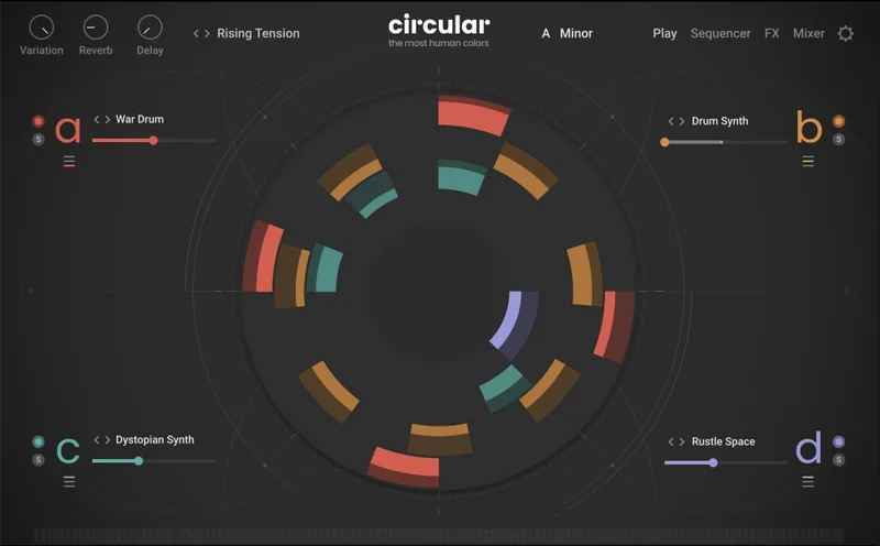 Native Instruments Circular interface