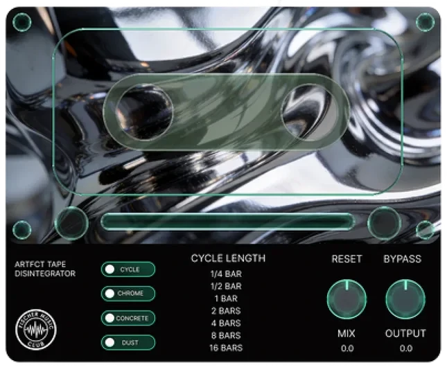 Fischer Music Club ARTFCT Tape Degrader interface