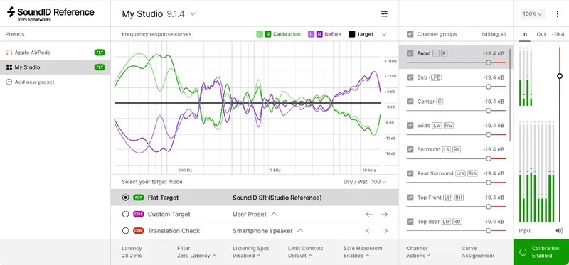 Sonarworks SoundID Reference for Multichannel Upgrade from Reference 3 or 4 Studio Edition interface