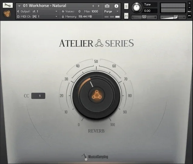 Musical Sampling Atelier Series: Gabrielle Flute interface