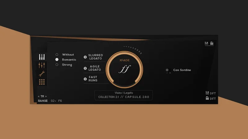 Orchestral Tools Berlin Strings interface