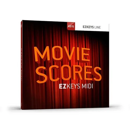 Toontrack EZkeys MIDI Movie Scores interface