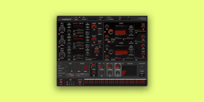 Waldorf Largo 2 Upgrade From Largo interface