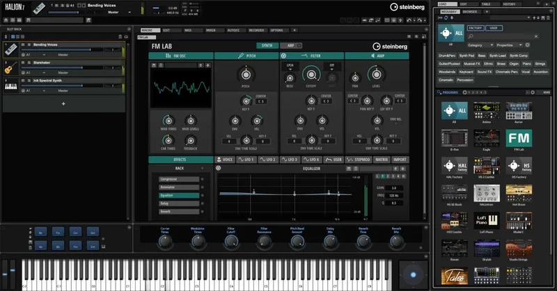 Steinberg HaLion 7 Retail Competitive Crossgrade From Falcon interface
