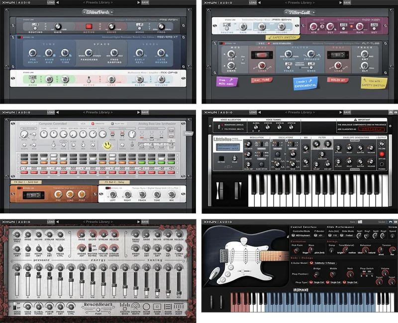 Xhun Audio Complete Bundle interface