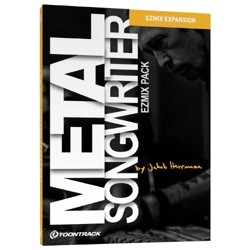 Toontrack Ezmix-Pack Metal Songwriter interface