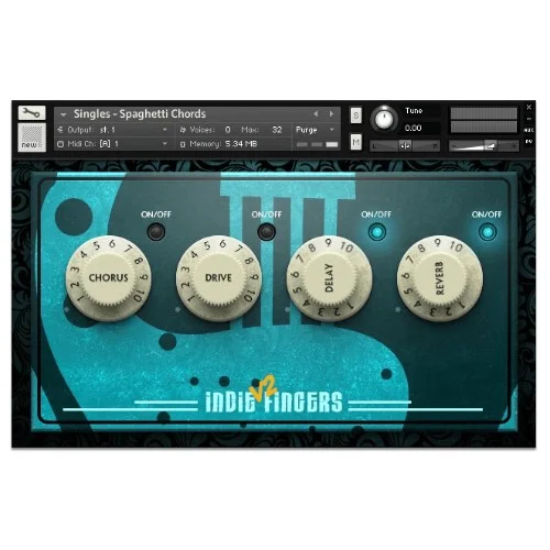 Dream Audio Tools Indie Fingers Vol 2 - The Neck interface