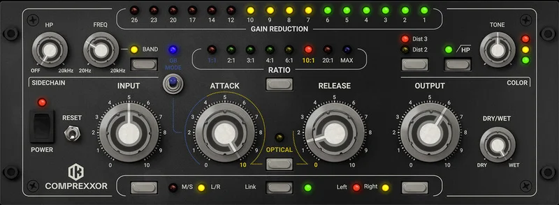 IK Multimedia Comprexxor interface