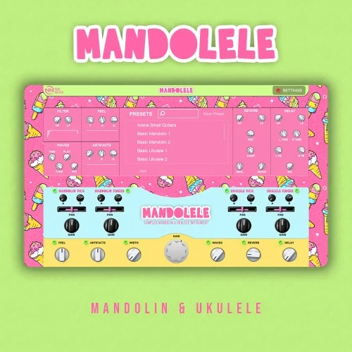 New Nation Software Mandolele interface