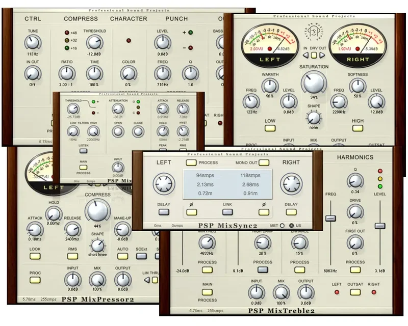 PSP Audioware MixPack 2 interface