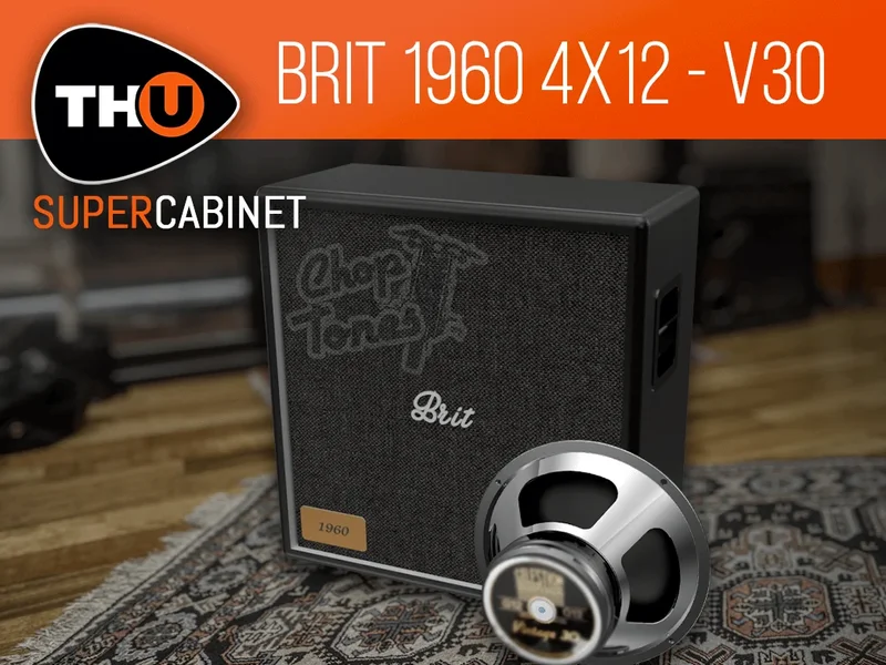 Overloud SuperCabinet Library: Brit 1960 4x12 V30 interface