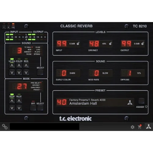 TC Electronic TC 8210 interface