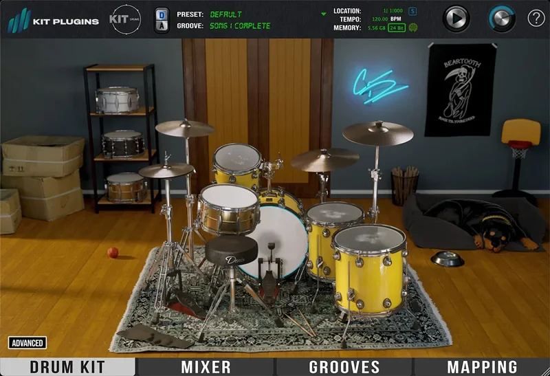 KIT Drums Connor Denis interface