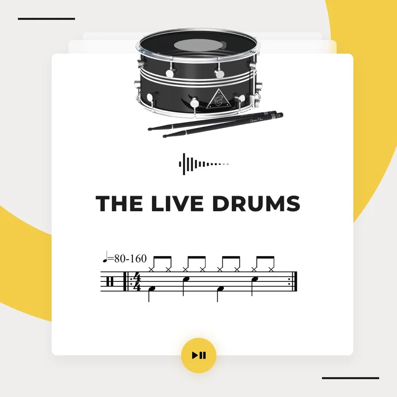 Diginoiz The Live Drums interface