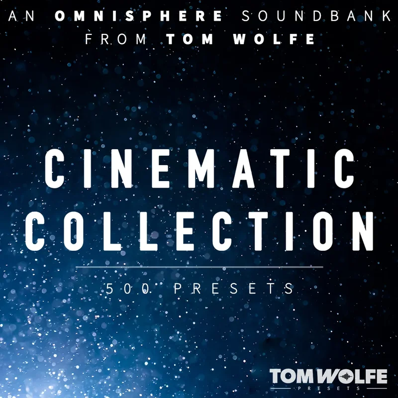 Tom Wolfe Cinematic Collection for Omnisphere interface