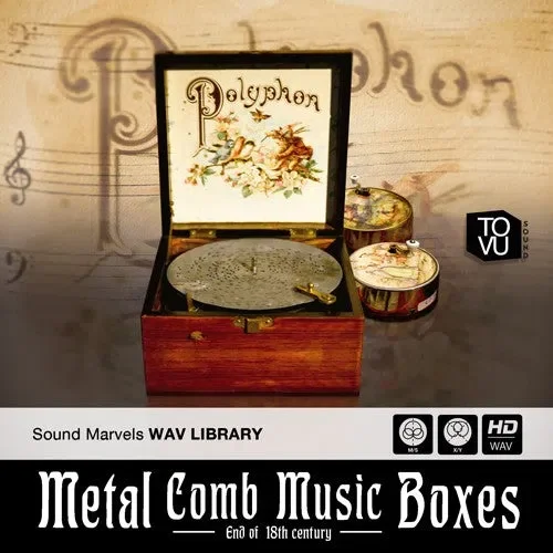 Tovusound Metal Comb Music Boxes interface