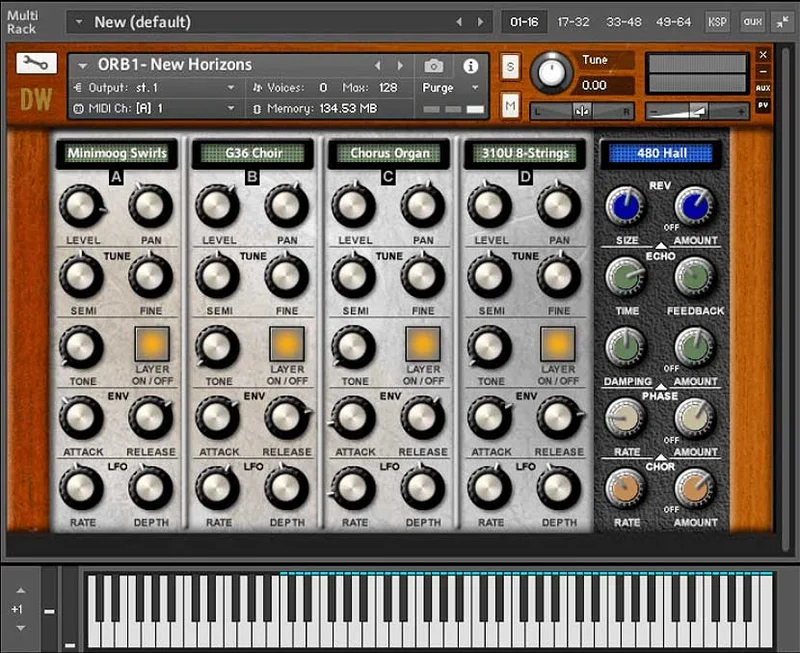 Loot Audio The Orbitone Collection I and II interface