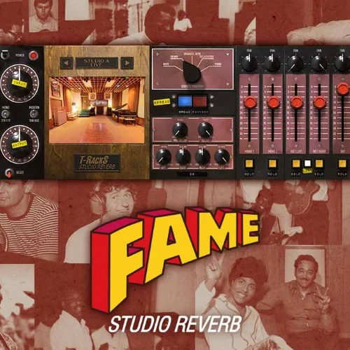 IK Multimedia T-RackS FAME Studio Reverb interface