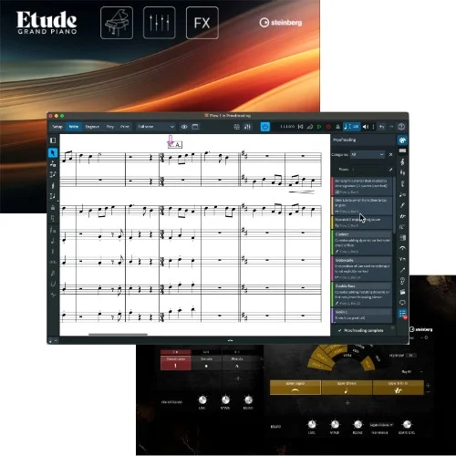 Steinberg Dorico Pro 6 + Iconica Opus + Etude interface