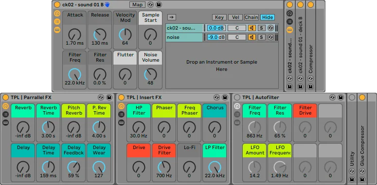 THEPHONOLOOP Cassette Keys.02 for Ableton interface