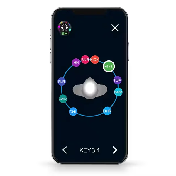 Waves eMo IEM interface