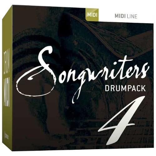 Toontrack Drum MIDI Songwriters Drumpack 4 interface