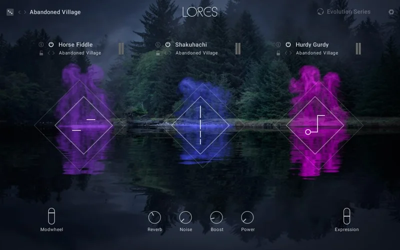 Native Instruments Lores interface