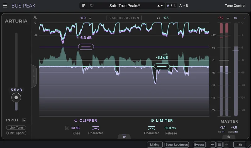 Arturia Bus PEAK interface