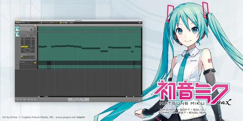 Crypton Future Media HATSUNE MIKU V4X (incl. ENGLISH) interface