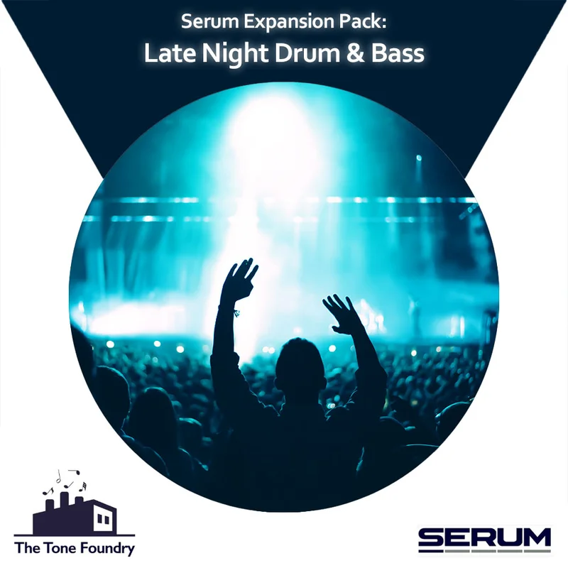 The Tone Foundry Late Night Drum & Bass for Serum interface