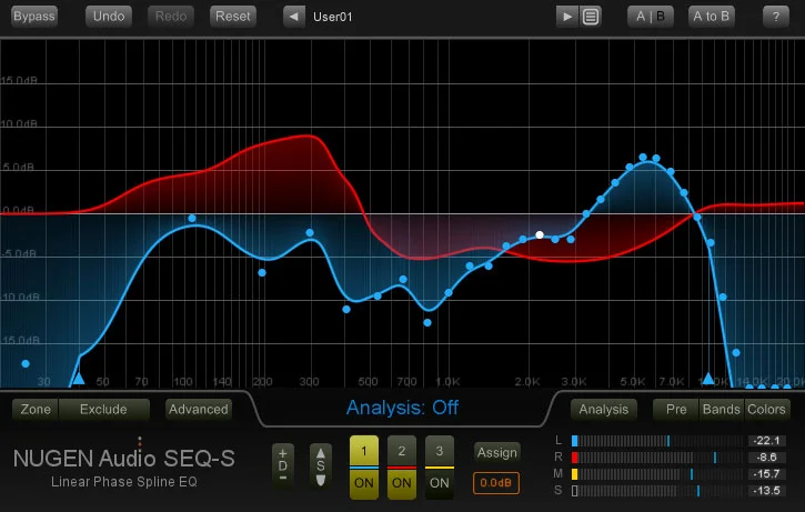 NUGEN Audio SEQ-S interface