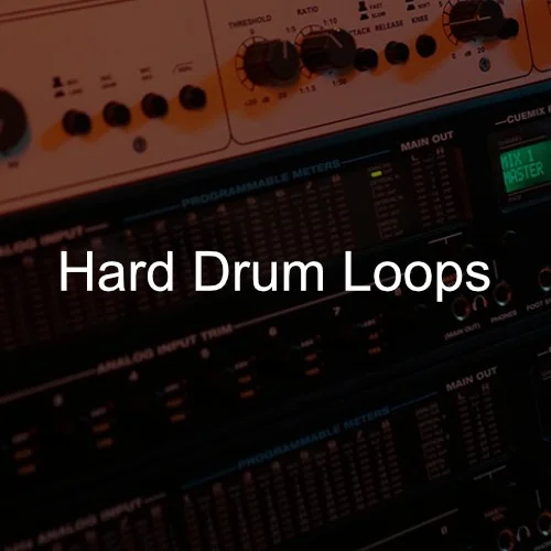 Hard Drum Loops interface