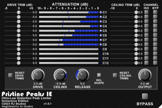 Raising Jake Studios Pristine Peaks IE interface