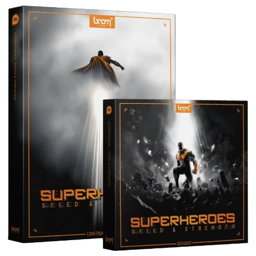 BOOM Library Superheroes - Speed & Strength - Bundle interface