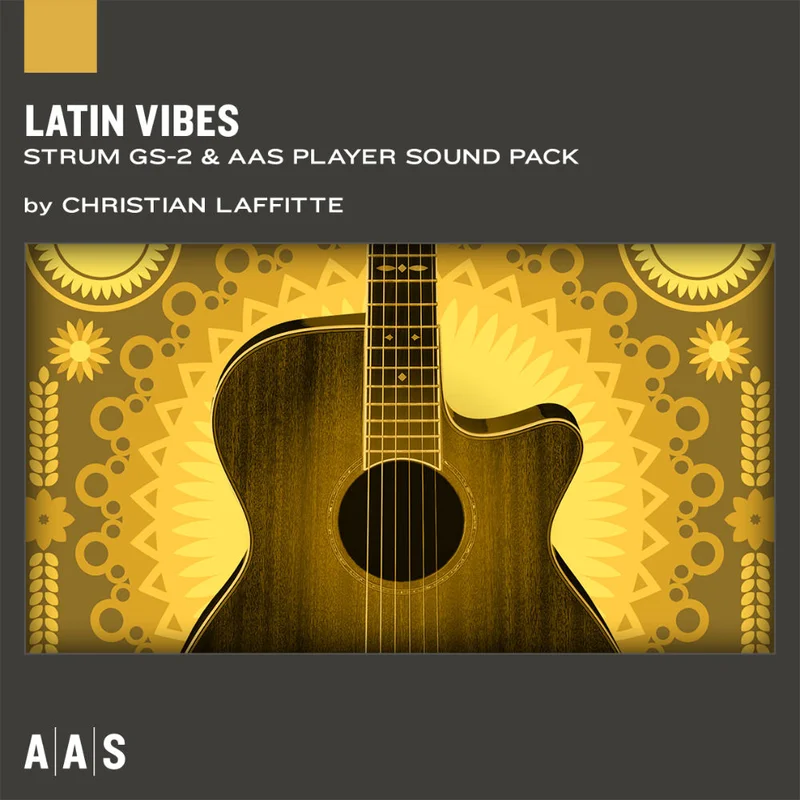 AAS Latin Vibes Strum GS-2 Sound Bank interface