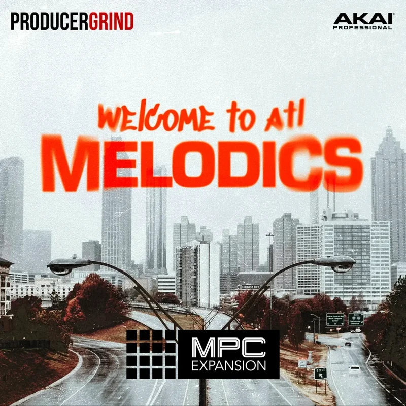 AKAI MPC Expansion: ProducerGrind - Welcome to ATL Melodics interface
