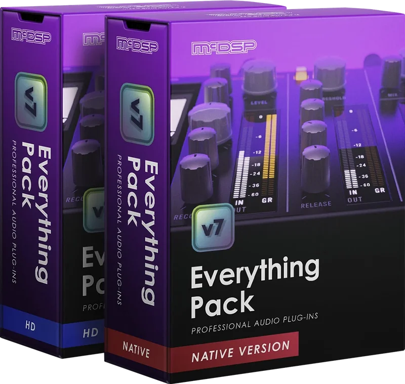 McDSP Everything Pack Upgrades interface