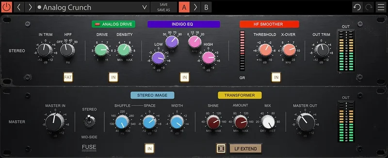 Overloud GEM Fuse interface