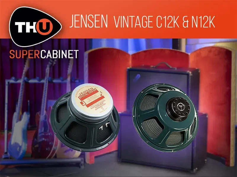 Overloud Jensen Vintage C12K & N12K - SuperCabinet IR Library interface